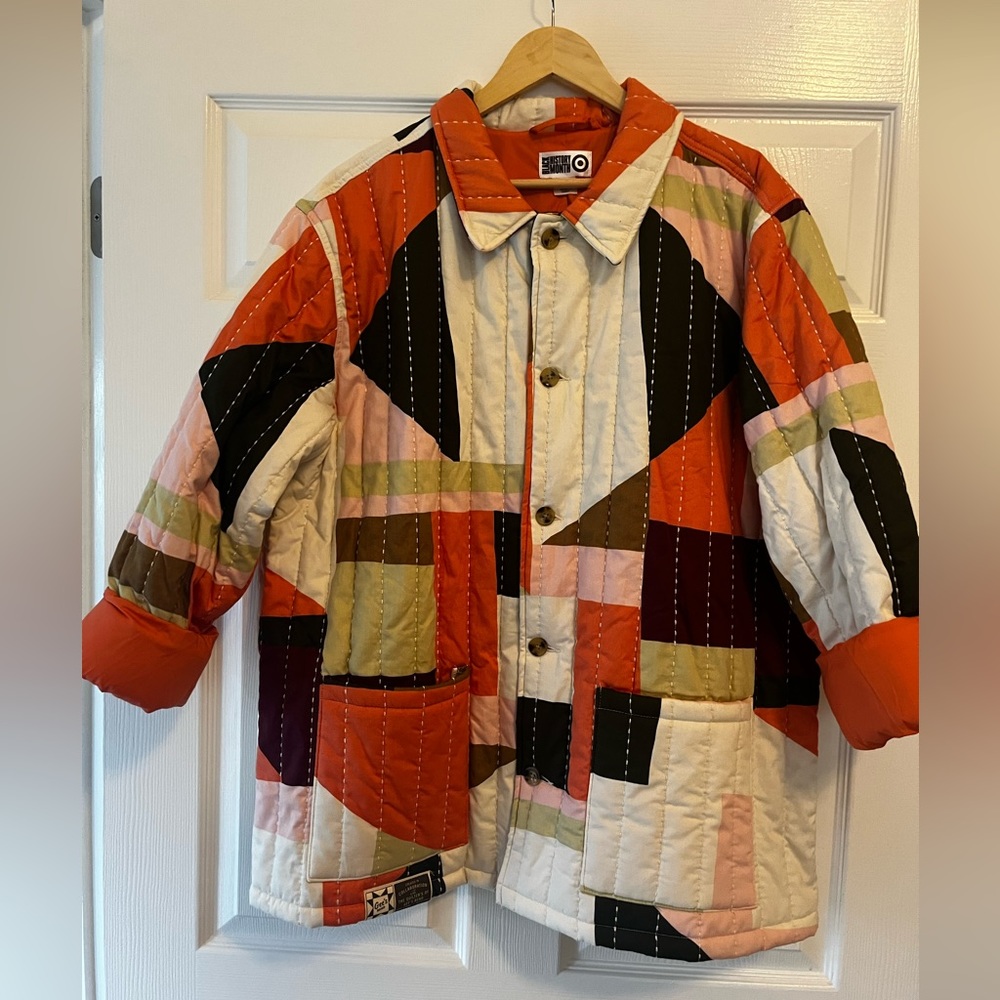 Gee’s Bend x Target quilted jacket. Perfect condition, perfect spring coat!